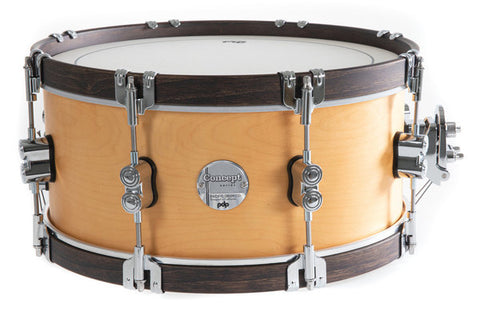PDP by DW Classic Wood Hoop 14x6.5 Snare Drum PDCC6514SSNW