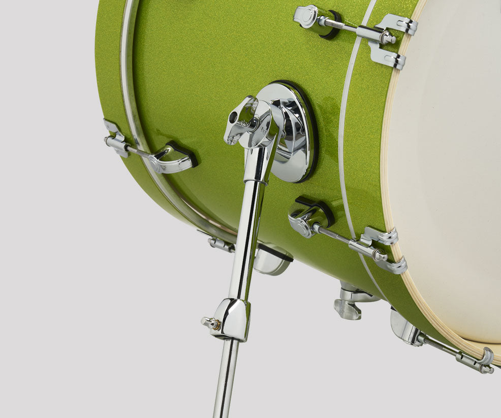 PDP New Yorker (Shells Only) Electric Green Sparkle Drum Kit PDNY1604EL