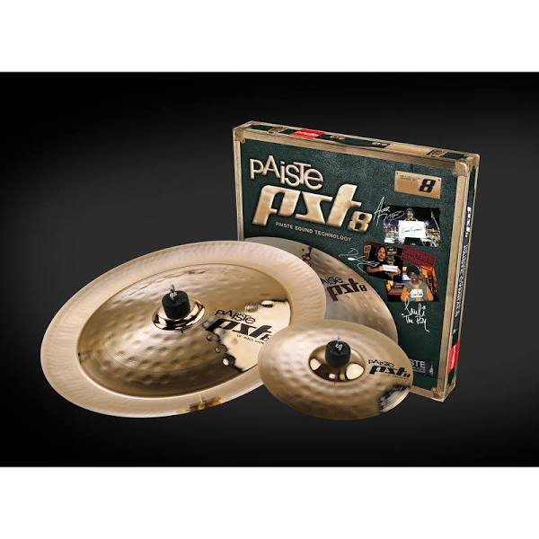 Paiste PST 8 Reflector Rock Effects Cymbal Pack PST8BS2RFX