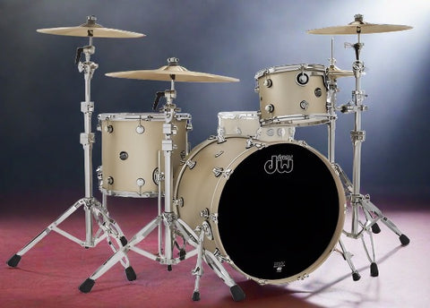 DW Performance Series 3pc 22" Shell Pack - Gold Mist