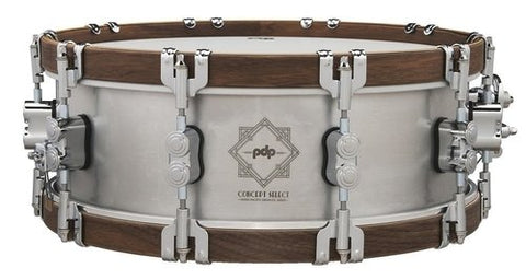 PDP by DW Concept Select PDSN0514CSAL Aluminium 14x5 Snare Drum