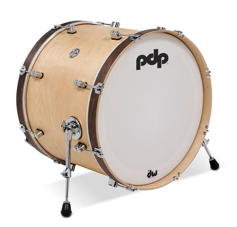PDP by DW Concept Classic 22x16 Bass Drum In Natural