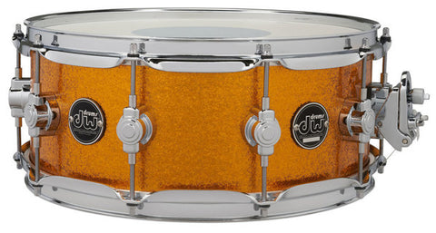 DW Performance Series 14"x5.5" Snare Drum In Gold Sparkle