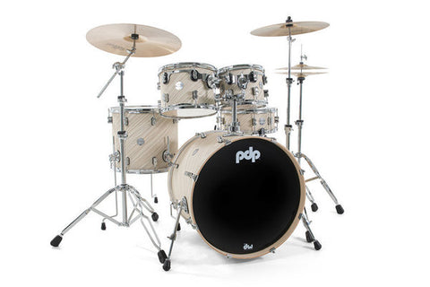 PDP by DW Concept Maple CM5 22" Rock Drum Kit Inc Hardware Twisted Ivory