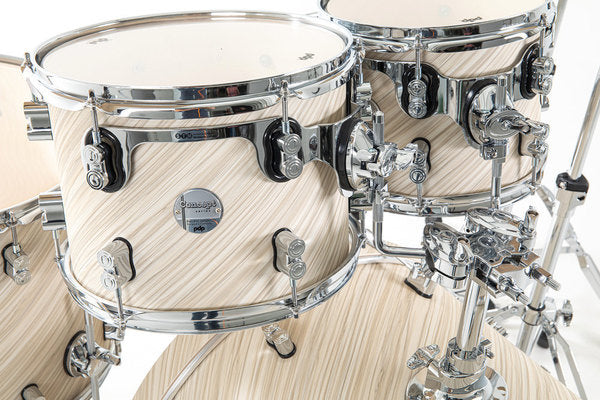 PDP Concept Maple 22" CM5 5pc Shell Pack, Twisted Ivory PDCM2215TI