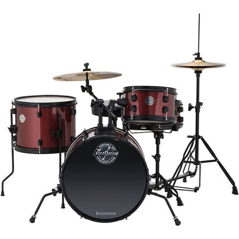 Ludwig Questlove Pocket LC178X025 Red Drum Kit