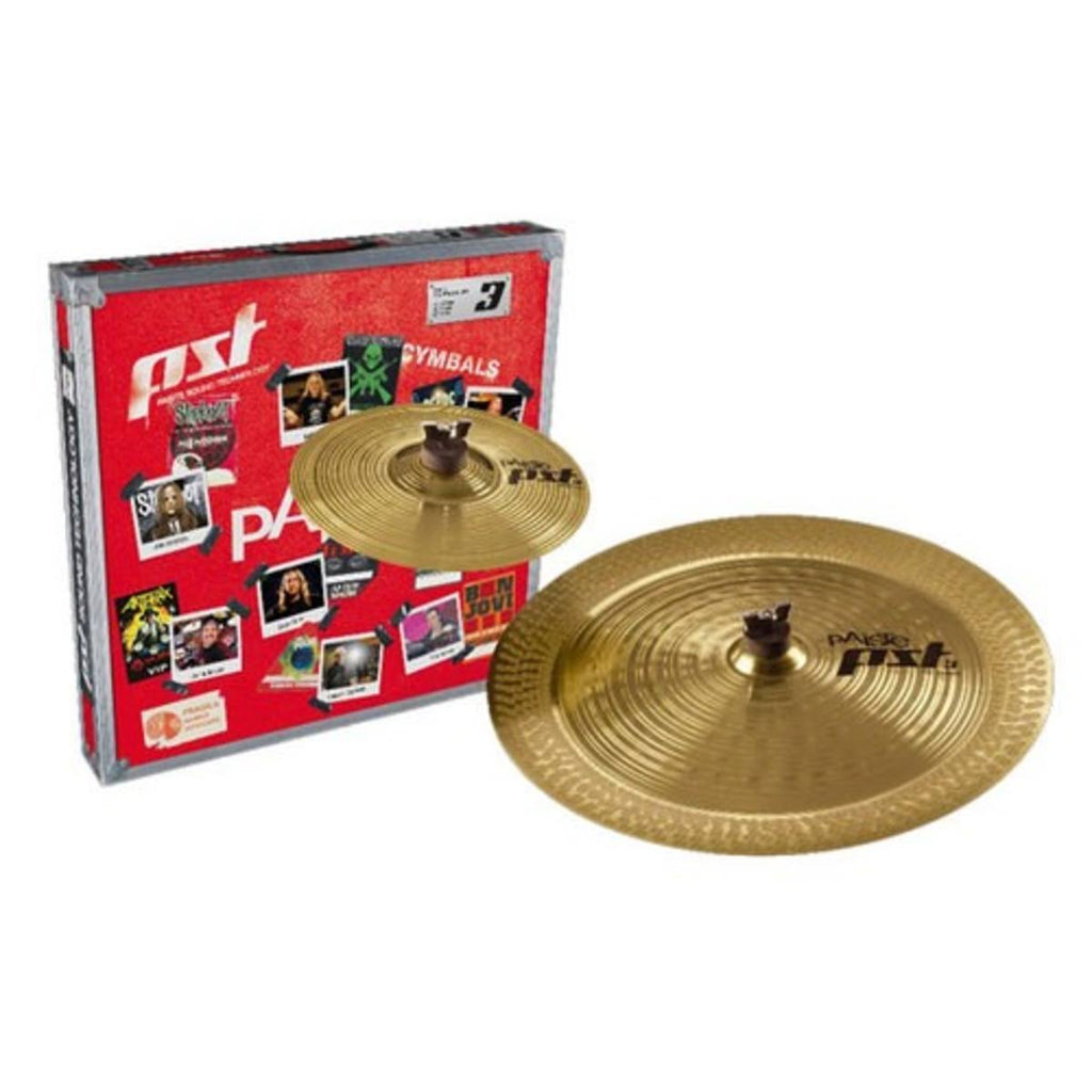 Paiste PST 3 Effects Pack 10” Splash - 18” China PST3BS2FX