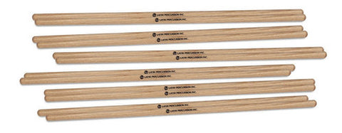 Latin Percussion LP248B 3/8" x 15" Hickory Timbale Sticks (6 pairs)