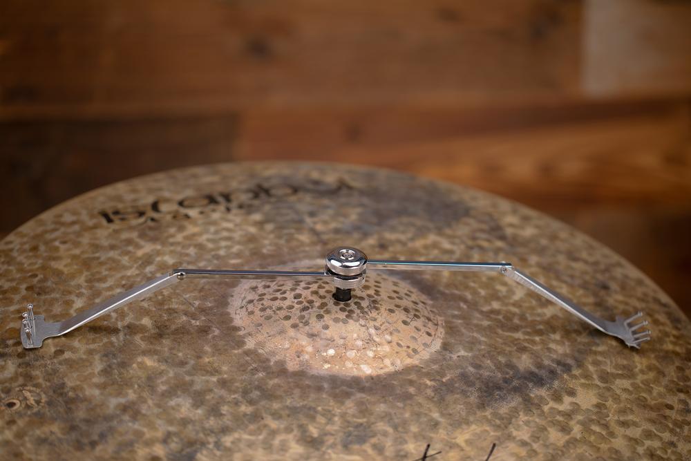 Ahead 8mm Adjustable Vintage Style Cymbal Fizzler with Rivets - AHCF8