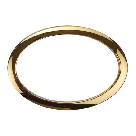 Bass Drum O’s – 6″ Oval Brass - AOVBR6