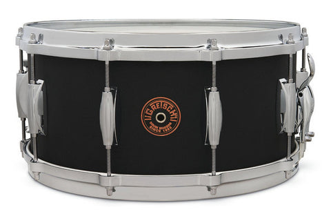 Gretsch 14x6.5” USA Custom Black Copper Snare Drum - G4164BC