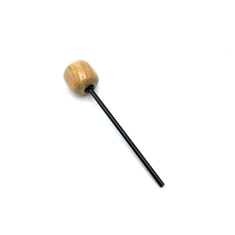 Danmar DA 205C Clear Hardwood Bass Drum Beater – Black Shaft