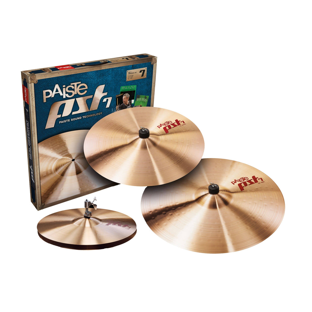 Paiste PST 7 Medium/Universal Cymbal Pack PST7BS3MED