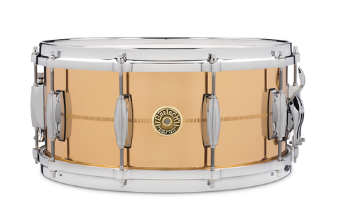 Gretsch USA Solid Phosphor Bronze 14"x6.5" Snare Drum G4164PB