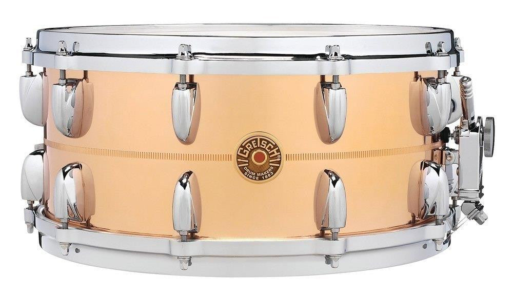 This is a picture of a GRETSCH USA G4000 Snare Drum 14" x 6.5" Bronze