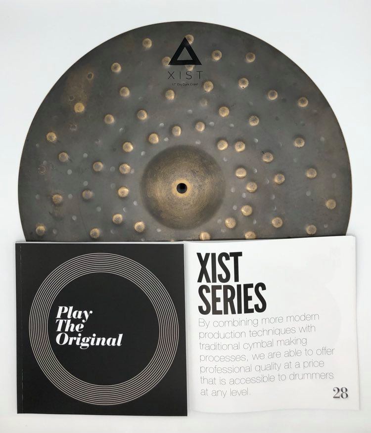 Istanbul Agop Xist IXDDC17 17″ Dry Dark Crash Cymbal