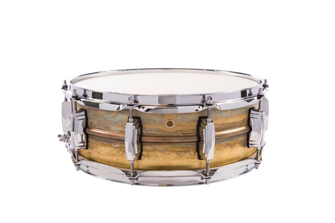 Ludwig LB454R Raw Brass 14"x 5" Snare Drum