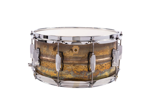 Ludwig LB464R Raw Brass 14"x 6.5" Snare Drum