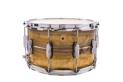 Ludwig LB484R Raw Brass 14"x 8" Snare Drum