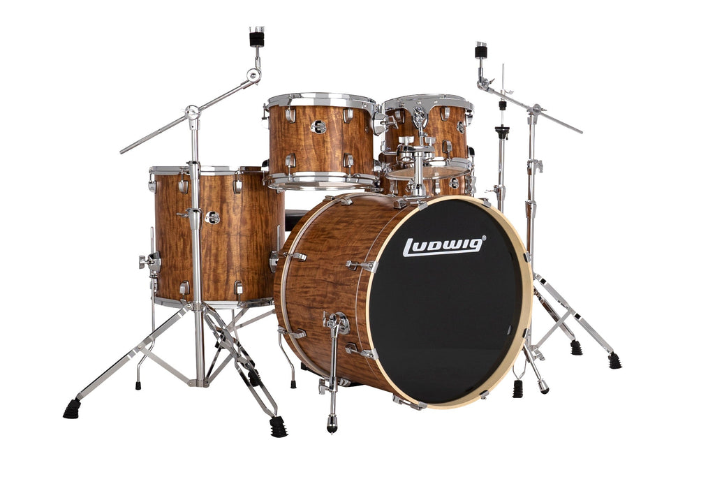 Ludwig Evolution 22" Drum Kit (Cherry) LE522010