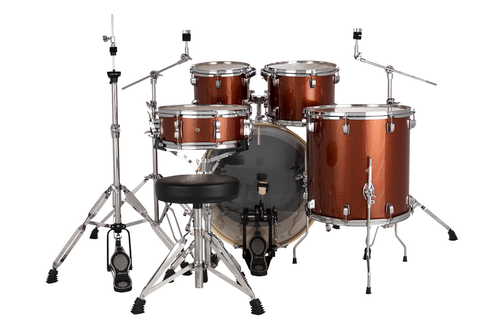 Ludwig Evolution 22" Drum Kit (Copper) LE522024