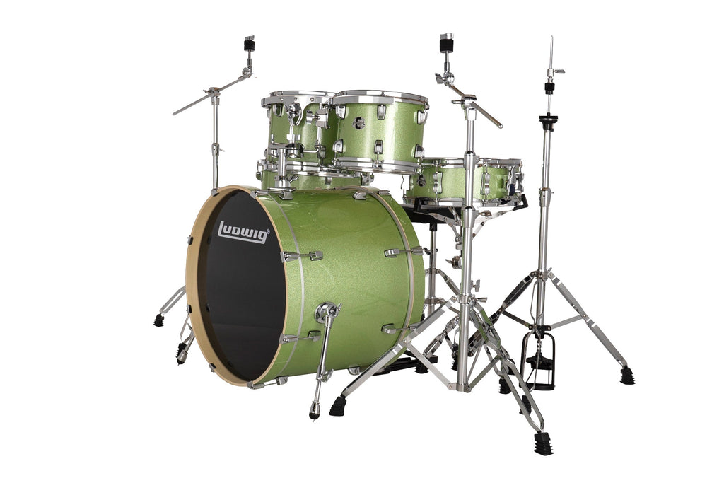 Ludwig Evolution 6 Piece 22" Drum Kit (Mint) LE622018