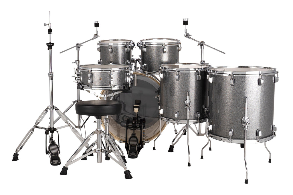Ludwig Evolution 6 Piece 22" Drum Kit (Platinum) LE622028
