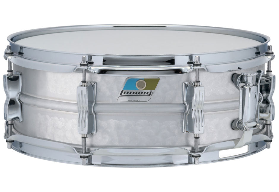 Ludwig LM404K Acrolite Hammered Aluminium 14x5 Snare Drum