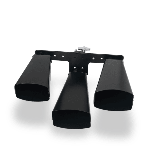 Latin Percussion Black LP570LTB Giovanni Low Melody Matched Cowbells Set