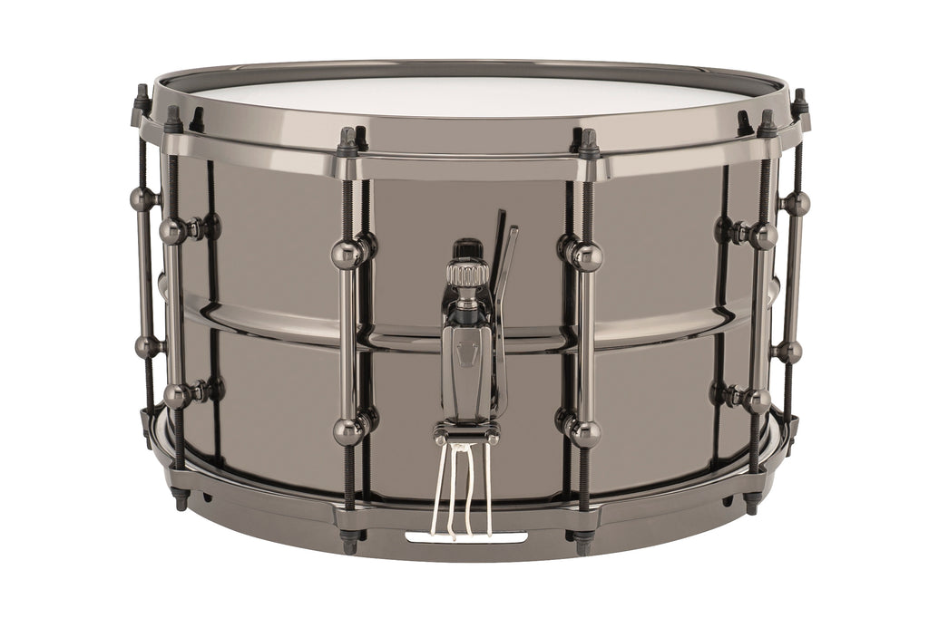 Ludwig Universal Brass Snare Drum 14"x8" LU0814 Black Hardware