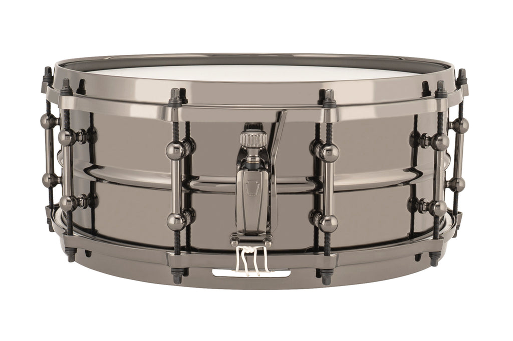 Ludwig Universal Brass Snare Drum 14"x5.5" LU5514 Black Hardware