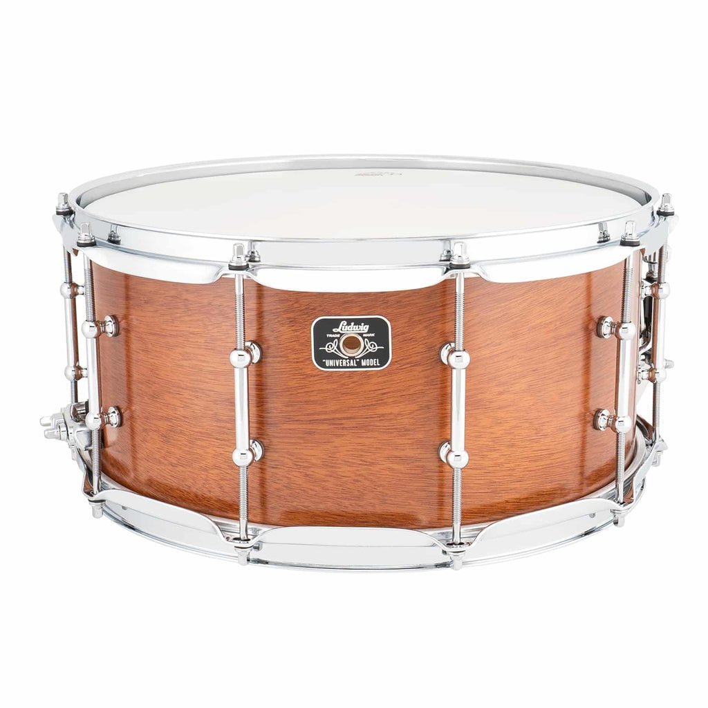 Ludwig Universal Mahogany Snare Drum 14"x6.5" LU6514MA