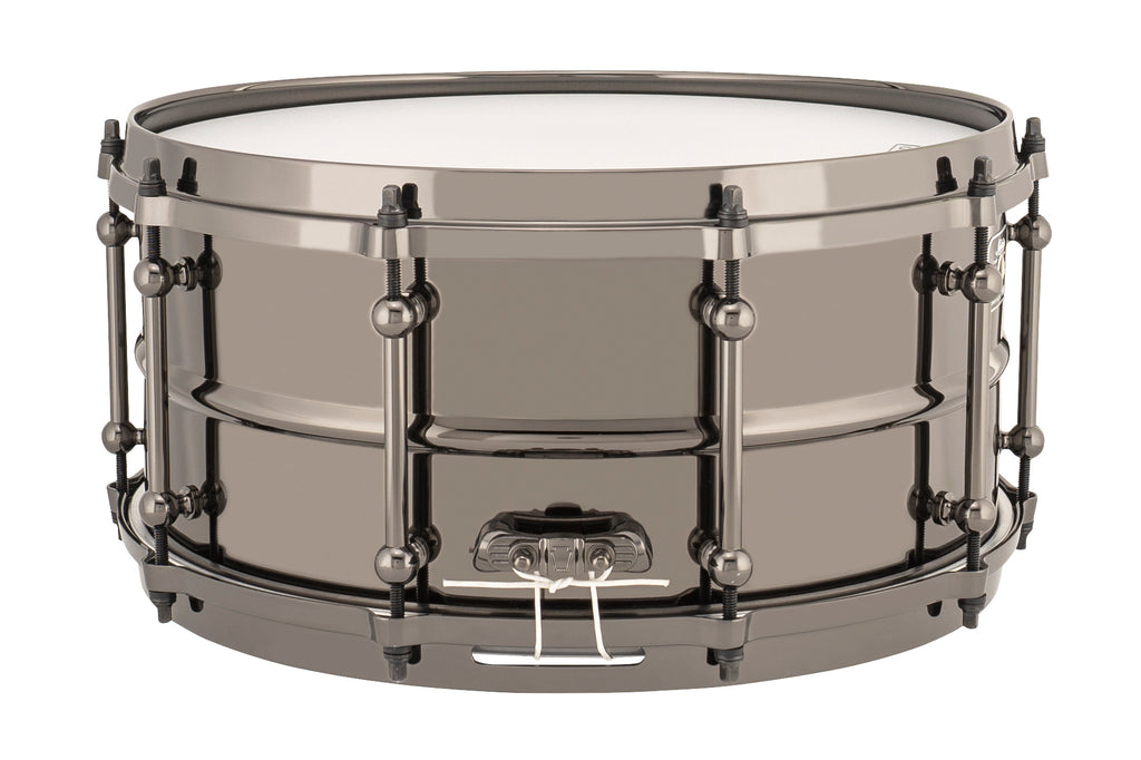 Ludwig Universal Brass Snare Drum 14"x6.5" LU6514 Black Hardware