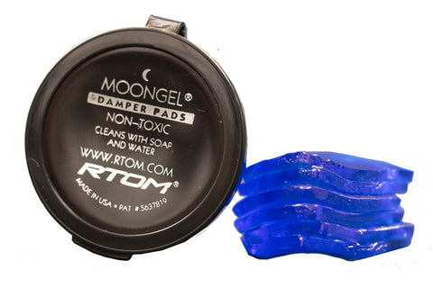 RTOM Moongel (6 Pieces) Damper Pads - AMG - Blue