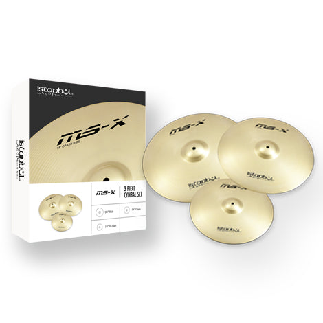 Istanbul Agop MS-X 3 Piece Cymbal Set - IMSXS