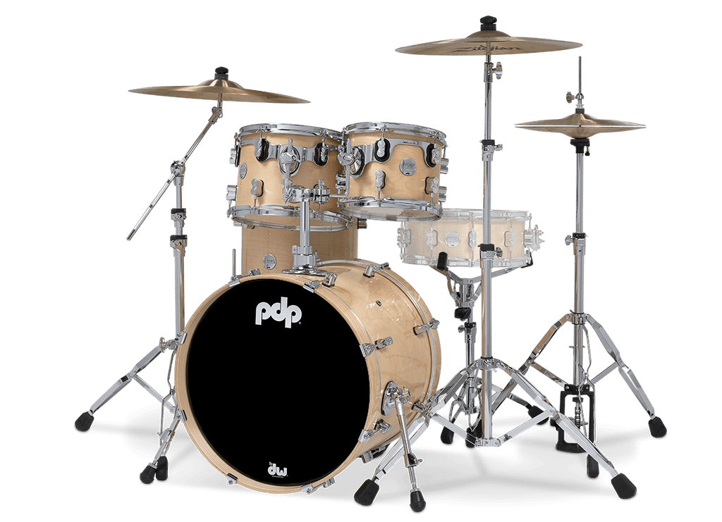 PDP by DW CM4 Concept Maple 20" Fusion in Natural Shells Only