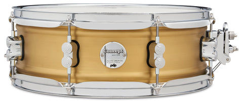 PDP Concept Metal 14"x5" Brass Snare Drum PDSN0514NBBC