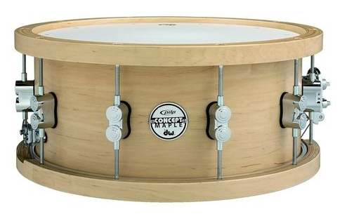 PDP by DW Concept Maple PD805.132 Thick Wood Hoop 14"x 5.5" Snare Drum
