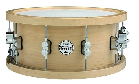 PDP by DW Concept Maple Thick Wood Hoop 14x6.5" Snare Drum