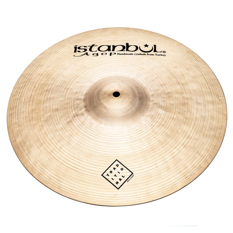 Istanbul Agop 16″ Traditional Paper Thin Crash Cymbal - IPTC16