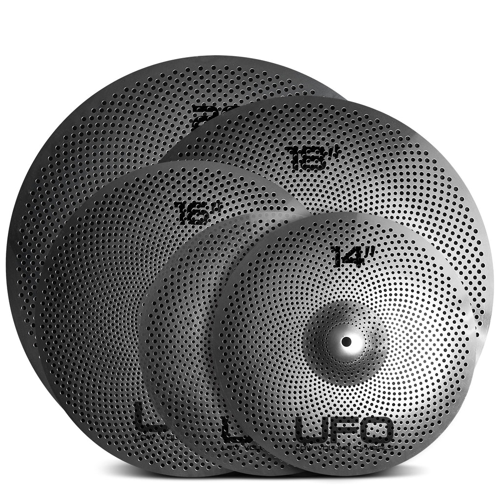 UFO Cymbal Set XL,  Pr 14", 16", 18", 20" & Bag UFOSET2