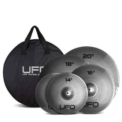 UFO Cymbal Set XL,  Pr 14", 16", 18", 20" & Bag UFOSET2