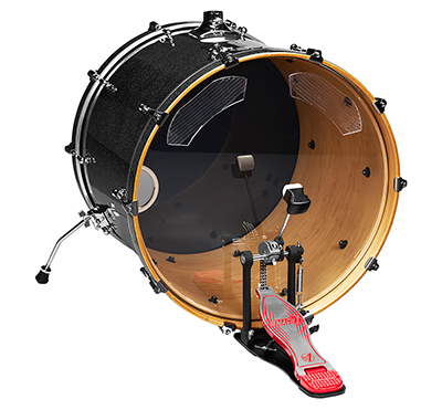 Ahead Pro Kick Bass Drum Dampeners - ABDD