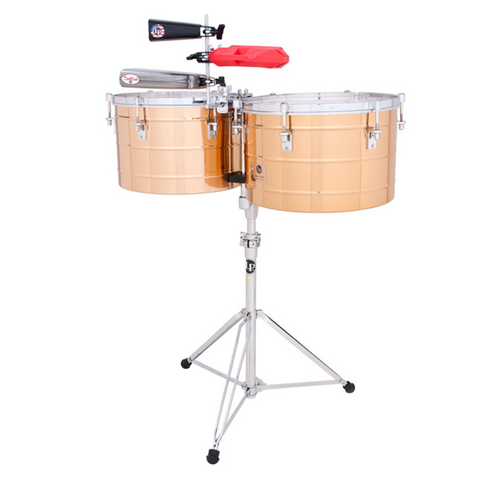 LP LP258-BZ Tito Puente 15'' & 16''Bronze Thunder Timbales