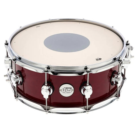 DW Design Series 14"x6" Maple Snare Drum Cherry Stain