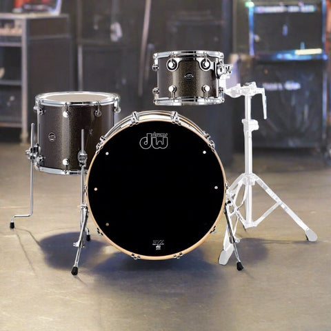 DW Performance Series 3pc 22" Shell Pack - Pewter Sparkle