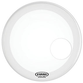 Evans EQ3 Resonant Coated White Bass Drum Head 18" | BW Drum Shop