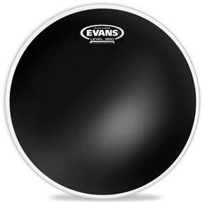 Evans Black Chrome Drum Head 18" | BW Drum Shop