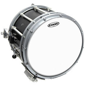Evans Hybrid White Marching Snare Drum Head 13" | BW Drum Shop