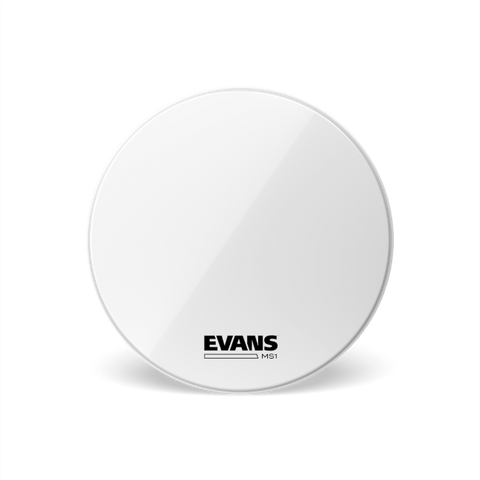 Evans BD14MS1W MS1 White 14" Bass Drum Head